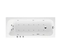 Duravit Duravit Baignoire balnéo Qatego 170x70 cm, Combi P, version EB, 1 RS, blanche Quantité:1