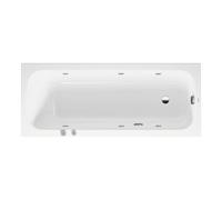 Duravit Duravit Baignoire balnéo Qatego 170x70 cm, Jet-Sys, version EB, 1 RS, blanche Quantité:1