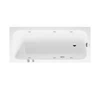 Duravit Duravit Baignoire balnéo Qatego 170x75 cm, Jet-Sys, version EB, 1 RS, blanche Quantité:1