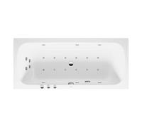 Duravit Duravit Baignoire balnéo Qatego 180x80 cm, EB-Vers, 2 RS, blanche, Combi-Sys P Quantité:1