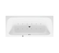 Duravit Duravit Baignoire Balnéo Qatego 180x80 cm, version EB, 2 jets, blanc, Air-Sys Quantité:1