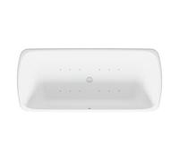 Duravit Duravit Baignoire balnéo Qatego 180x90 cm, libre, 2 RS, blanc, système Air Quantité:1