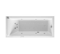 Duravit Duravit Baignoire balnéo Starck 160x70 cm, Combi P, version EB, 1 RS, blanche Quantité:1