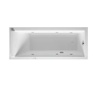 Duravit Duravit Baignoire balnéo Starck 170x70 cm, Jet-Sys, version EB, 1 RS, blanc Quantité:1