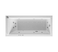 Duravit Duravit Baignoire balnéo Starck 170x75 cm, Combi E, version EB, 1 RS, blanc Quantité:1