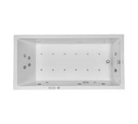 Duravit Whirlpool Starck 1800x900mm version encastrable avec un dossier incliné, Combisystem E, 760050000CE1000