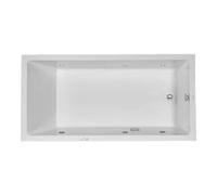 Duravit Duravit Baignoire balnéo Starck 180x90 cm, version EB, 1 RS, blanche, Jet-Sys Quantité:1