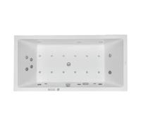 Duravit Duravit Baignoire balnéo Starck 180x90 cm, version EB, 2 jets, blanche, Combi-Sys E Quantité:1