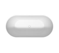 Duravit Duravit Baignoire DuraKanto 170x80x59 cm, ovale, autoportante, blanc mat Quantité:1