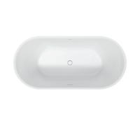 Duravit Baignoire DuraSenja 700579000000000 150x75cm, autoportante, blanc , Oval