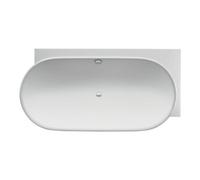 Duravit Duravit Baignoire ovale Luv 185x95x46 cm, angle droit, 2 côtés, blanc Quantité:1
