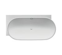 Duravit Duravit Baignoire ovale Luv 185x95x46cm, angle gauche, 2 jets, blanc mat Quantité:1