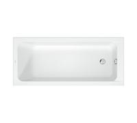 Duravit Duravit Baignoire rectangulaire D-Code 160x70x45 cm, vidage au pied, 1 trop-plein, blanc Quantité:1