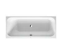 Duravit Duravit Baignoire rectangulaire Happy D.2 170x70x46 cm, encastrable, 1 robinet gauche, blanc Quantité:1