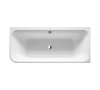 Duravit Baignoire Happy D.2 180 x 80 cm blanc côté droit panneau acrylique