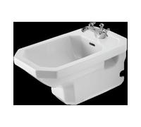 Duravit Duravit Bidet mural 1930 36x58,5 cm, avec trop-plein, plan de robinetterie, blanc Quantité:1