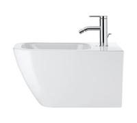 Duravit Duravit Bidet mural Happy D.2 35,5x54 cm, avec trop-plein, trou robinet, blanc Quantité:1
