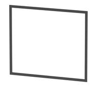 Duravit Duravit Cadre d'encastrement L-Cube pour vis à aggloméré, 85x75,1x1 cm, graphite mat Quantité:1