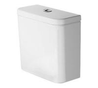 Duravit Duravit Citerne No. 1 39x17cm, 6/3 l, raccord bas gauche, blanc Quantité:1