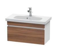 Duravit Duravit Com DuraStyle Meuble sous-lavabo 73x36,8 cm, noyer naturel/blanc mat, 1 tiroir Quantité:1