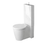 Duravit Duravit Combinaison WC sur pied, cuvette à chasse profonde Starck 1 41,5x64cm, 4,5 l, évac. horiz./obliq., blanc Quantité:1