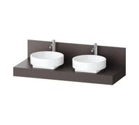 Duravit Duravit Console Balcoon 140x55x37 cm, 2 A., double face, marron ma Quantité:1