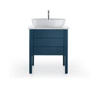 Duravit Duravit Console de lavabo Luv 68,8x47,5x2 cm, quartz, avec 1 trou, blanc structuré Quantité:1