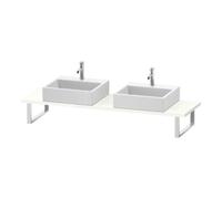 Duravit Duravit Console DuraStyle 80-200x48 cm, 2 tiroirs, ép. 3 cm, blanc brillant Quantité:1