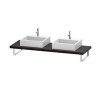 Duravit Duravit Console L-Cube 80-200x55cm, 2 A., tige 4,5cm, E d cintré Quantité:1