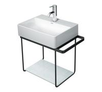 Duravit Duravit Console métallique DuraSquare 51,6x33cm, murale, noir mat Quantité:1