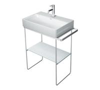 Duravit Duravit Console métallique DuraSquare 66,5x38 cm, sur pied, chrome Quantité:1