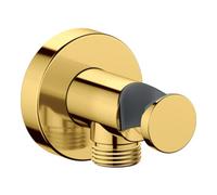 Duravit - Coude de raccordement avec support, doré UV0630009034