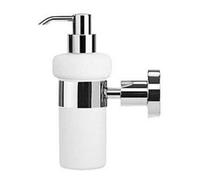 Duravit Distributeur de savon D-Code 0099161000 chromé verre blanc mat 6,9x14,5 cm