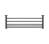 Duravit Duravit D-Code Étagère à serviettes 65x11,2x22 cm, noir mat Quantité:1