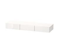 Duravit Duravit DuraStyle Étagère tiroir 150x44 cm, 3 tiroirs, blanc œuf/naturel, avec console Quantité:1