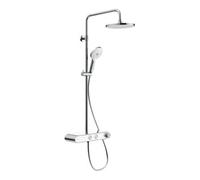Duravit Duravit Duschsystem Shelf 1050 avec mitigeur thermostatique AP, blanc brillant Quantité:1