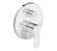 Duravit Duravit Ensemble complet mitigeur monocommande encastré D-Code céramique, sécurité, 22,5 l, chrome Quantité:1
