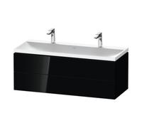 Duravit Duravit Ensemble de meubles L-Cube 120x48x48 cm, 2 portes HL, 2 tiroirs, blanc brillant Quantité:1