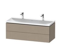 Duravit Duravit Ensemble de meubles L-Cube 120x48x48 cm, 2 portes HL, 2 tiroirs, lin Quantité:1