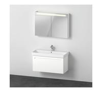 Duravit No.1 Meuble avec vasque et armoire de toilette, N10186018180000,
