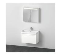 Duravit No.1 Meuble avec vasque et armoire de toilette, N10159018180000,