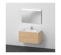 Duravit Duravit Ensemble de meubles XBase 2 tiroirs, 103 cm, chêne naturel Quantité:1