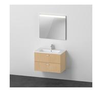 Duravit Duravit Ensemble de meubles XBase 2 tiroirs, 83 cm, chêne naturel Quantité:1