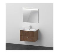 Duravit Duravit Ensemble de meubles XBase 2 tiroirs, 83 cm, noyer foncé Quantité:1
