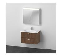 Duravit Duravit Ensemble de meubles XBase 83 cm, noyer foncé Quantité:1