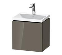 Duravit Duravit Ensemble meuble L-Cube 45x35x48 cm, 1 porte, à L, avec HL, gris brillant Quantité:1