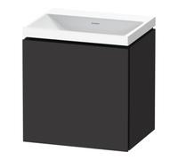 Duravit Duravit Ensemble meuble L-Cube 45x35x48 cm, 1 porte, en L, gauche, gris mat Quantité:1
