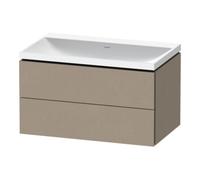 Duravit Duravit Ensemble meuble L-Cube 80x48x48 cm, sans robinet, chêne clair, 2 tiroirs Quantité:1