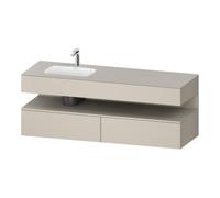 Duravit Duravit Ensemble meuble lavabo encastré Qatego 160x50x60cm, Kon-WTU, B, B l, T m/ta ma Quantité:1