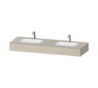 Duravit Duravit Ensemble meuble lavabo encastré Qatego 160x55x17 cm, avec K, 2 tiroirs, B bs, avec Ü, T m Quantité:1